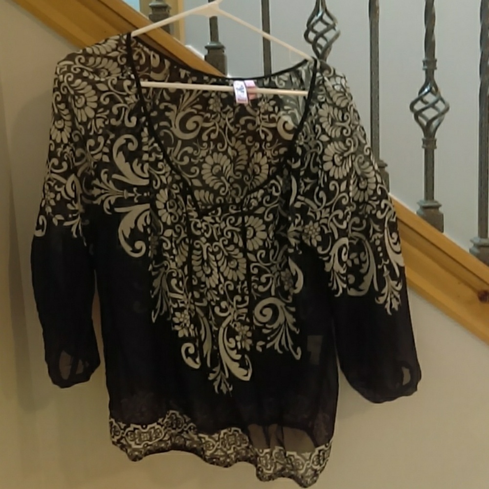 Sheer top